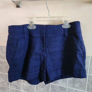 Linen Blend Shorts